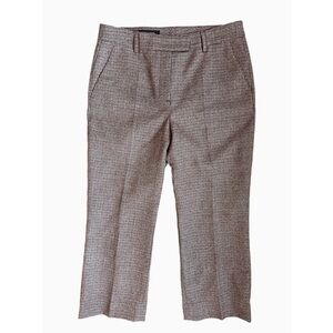 Judith & Charles Virgin Wool Plaid Trouser Collegiate Dark Academia Pants Size 4